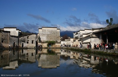 宏村月湖图片