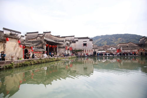 宏村游拍之月沼