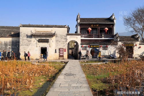 水墨宏村 卧虎藏龙 的拍摄地,安徽旅游必打卡景点